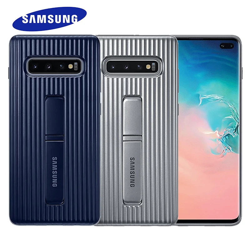 Samsung Galaxy S10 Plus Case Staande Telefoon Case Shock-proof Duty Shell Cover Voor Galaxy S10 S10 + S10plus - Mobile Phone Cases & Covers - AliExpress