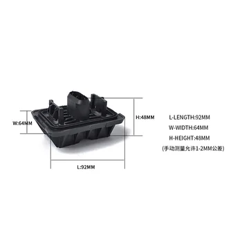 

Plug Jack Pad For BMW 1 2 3 4 6 Series E63 E64 E65 E66 51717169981 2pcs Auto