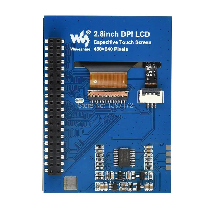 Tela Lcd com Capacidade de Toque Raspberry pi 2.8 Polegadas Dpi 480x640 60fps Melhor Tela de Lcd de 3.5 Polegadas - Imagem 4