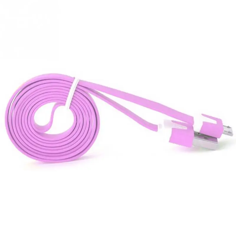 Розовый 3 м/10 футов Micro USB кабель для синхронизации данных зарядное устройство для мобильного телефона Android - Цвет: Розовый