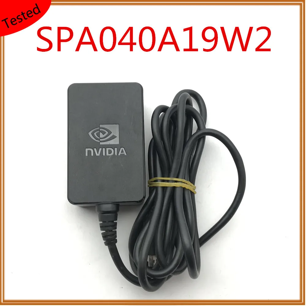 Блок питания SPA040A19W2 с европейской вилкой для Nvidia Shield TV Pro медиа сервер зарядное устройство адаптеры