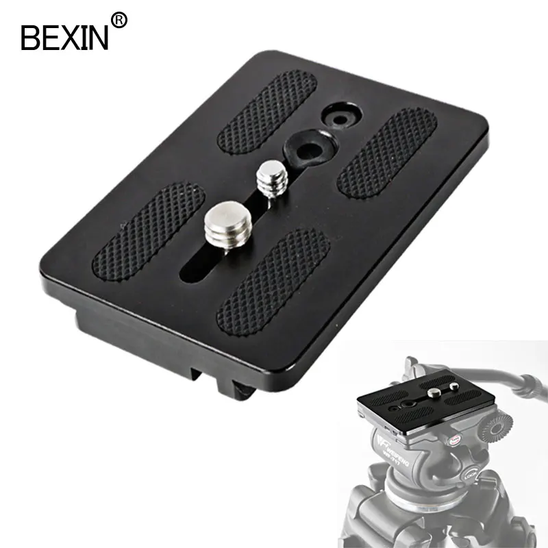 

Camera quick release plate fluid head mount plate tripod plate for Weifeng 717 EI-717A Video Tripod Head tripod