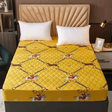 Drap housse en coton imperméable à pince, couvre lit anti poussière, imperméable à l'urine, pour enfants et personnes âgées, 1 pièce 