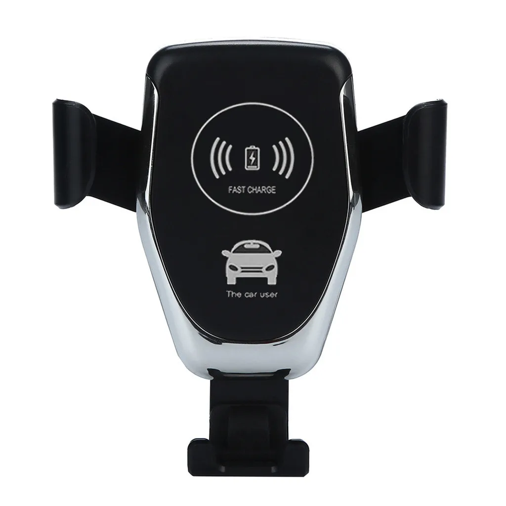 Ouhaobin, беспроводное автомобильное зарядное устройство, автомобильный держатель для телефона для samsung Galaxy S10/S10 plus, быстрая Беспроводная зарядка, крепление на вентиляционное отверстие