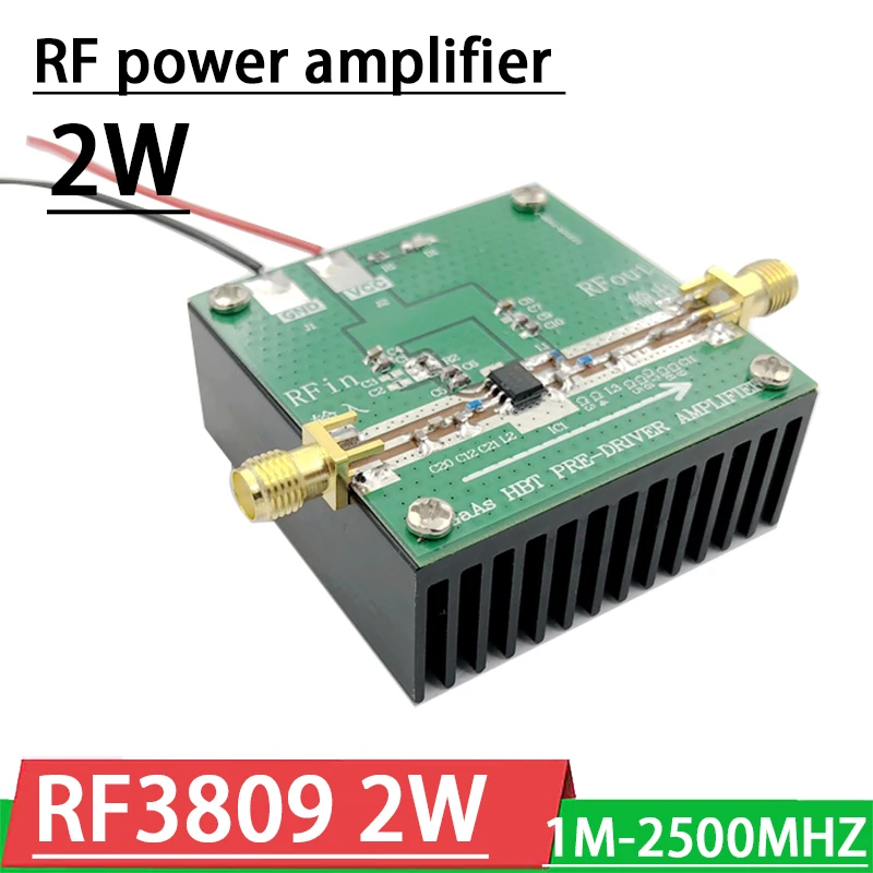 Радиочастотный усилитель высокой частоты RF3809 1Mzh-25000MHZ 2W hing linearity для 2 4 Ghz wifi 433MHZ UHF