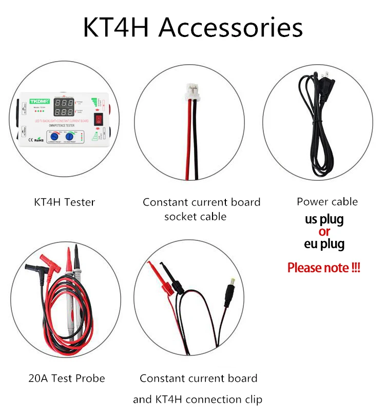 TKDMR 0-330V Smart-Fit Manual Adjustment Voltage TV LED Backlight Tester Current 