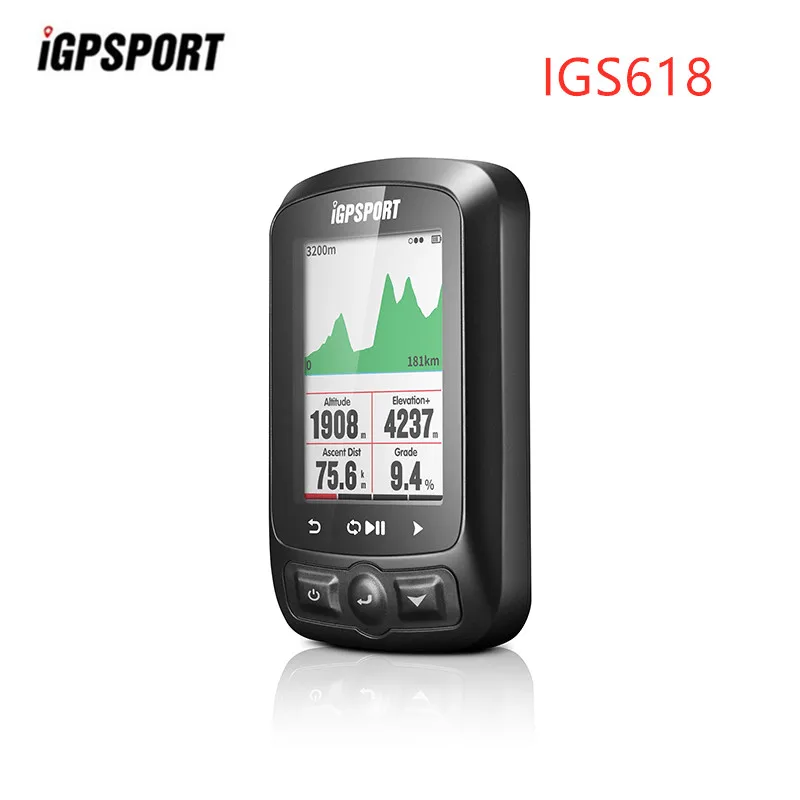 I gps порт IGS618 ANT+ gps компьютер Велосипед Bluetooth беспроводной секундомер водонепроницаемый датчик для мотоцикла Спидометр компьютер
