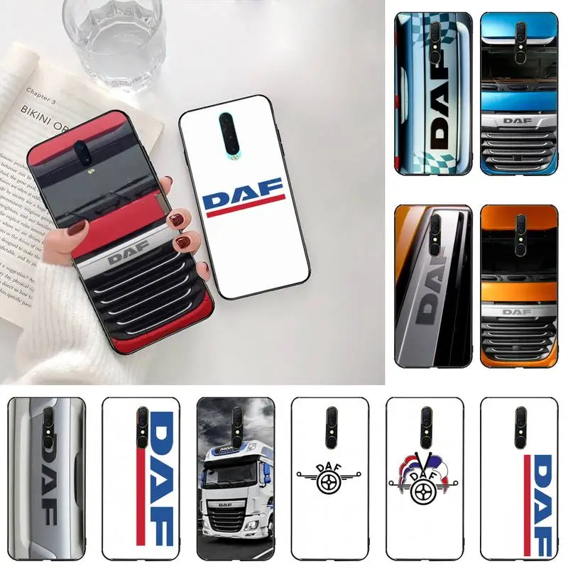 

DAF truck Phone Case For Oppo A5 A9 2020 Reno2 z Renoace 3pro A73S A71 F11