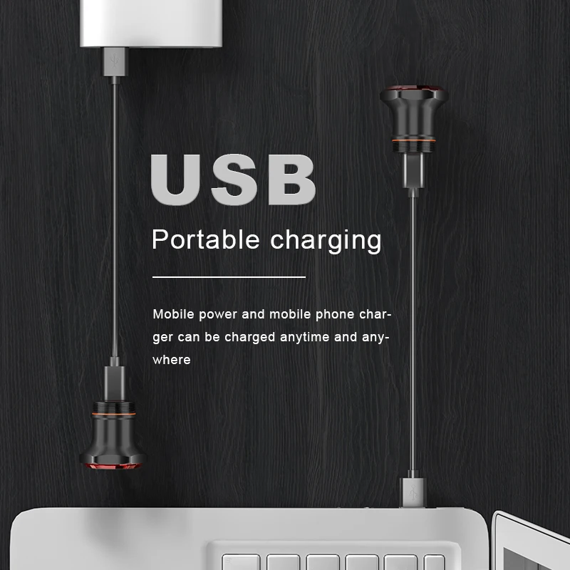 Фсветильник светильник велосипедный с датчиком торможения и USB зарядкой