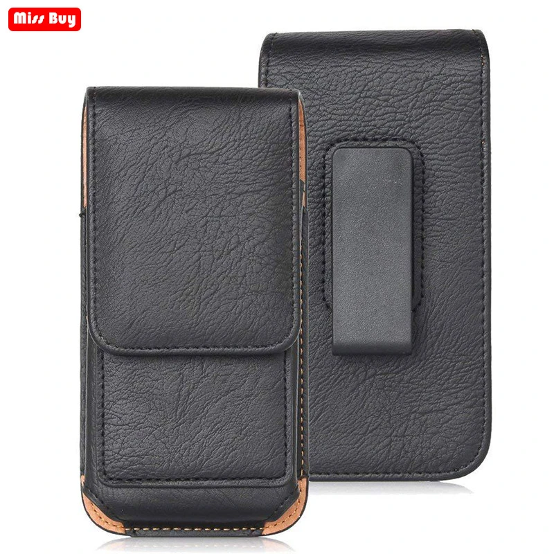 Universal Phone Pouch For iPhone for Samsung for huawei for xiaomi redmi for OPPO model Case Belt Clip Holster Leather Waist Bag iphone 6s phone case