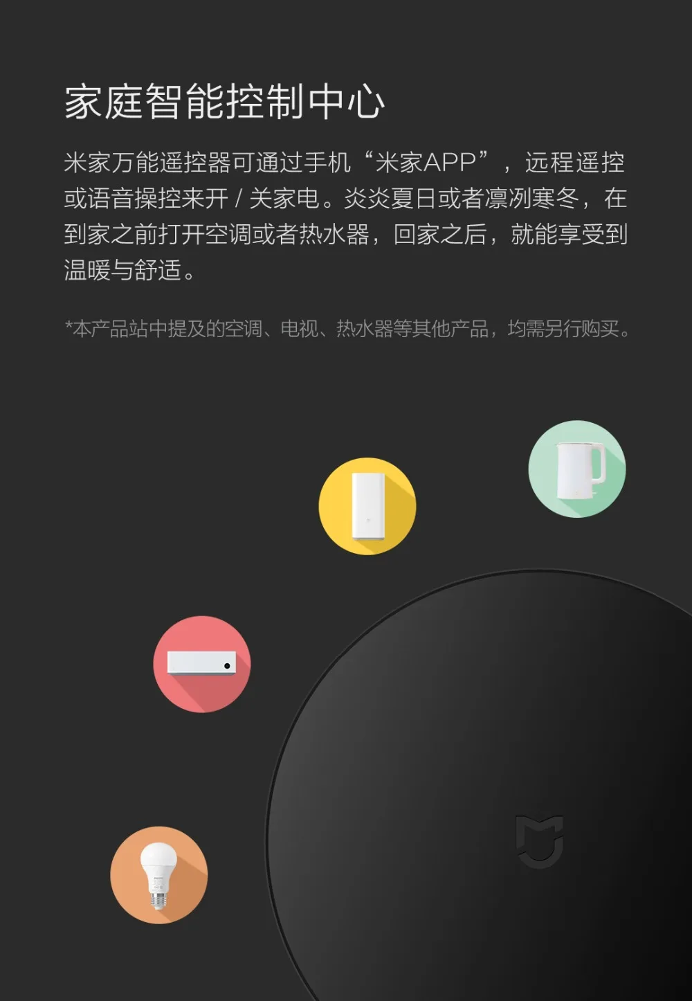 Новинка, стильный домашний проектор для спортивной камеры Xiao mi Универсальный Smart ПДУ WI-FI+ ИК переключатель 360 степень автоматизации "умный дом mi смарт-датчик