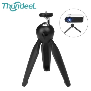 

TD90 YG400 Projector Bracket Mini Tabletop Tripod Foldable with 1/4" Mount Screw Portable Projector Desk Tripod Holder Stand