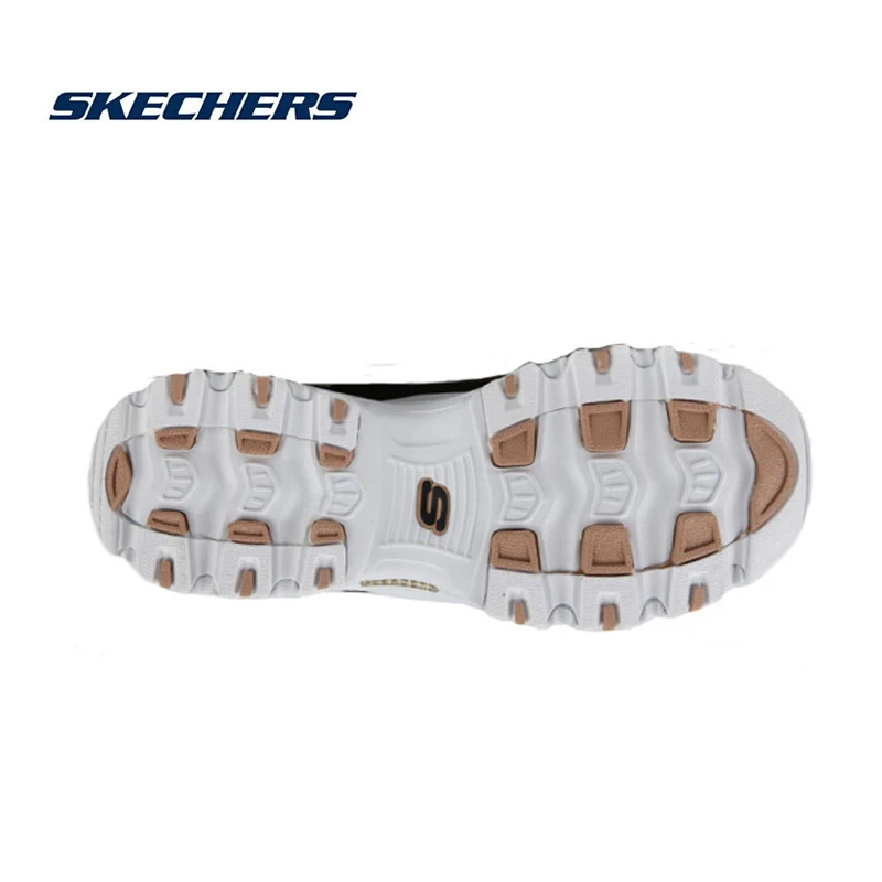 Skechers D'lites/Женская обувь; обувь для папы на платформе; Женская Удобная дышащая обувь; кроссовки; Basket Femme Krasovki 666239-bwgd