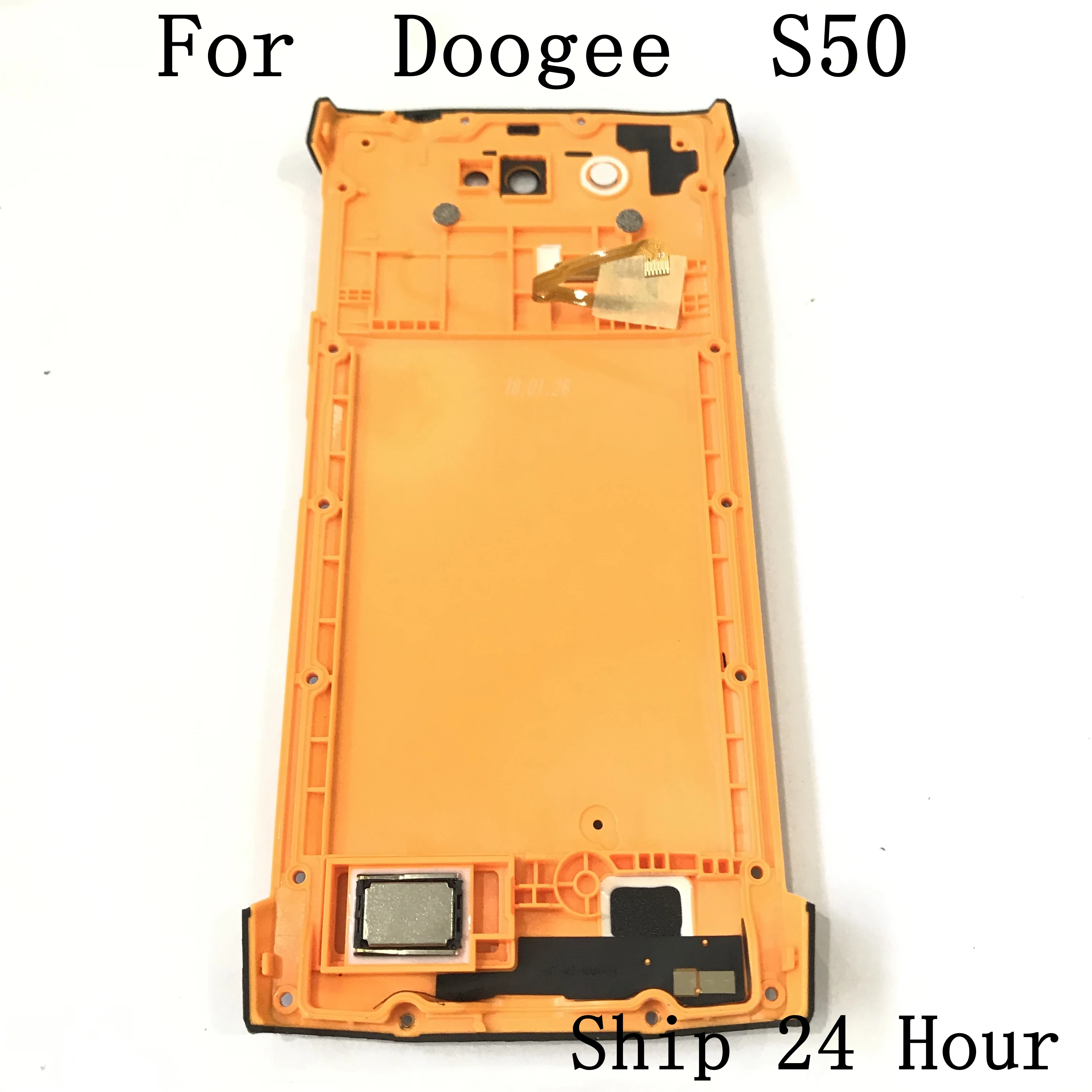 Задняя крышка аккумулятора Doogee S50 б/у + громкий динамик ЗУММЕР кабель для
