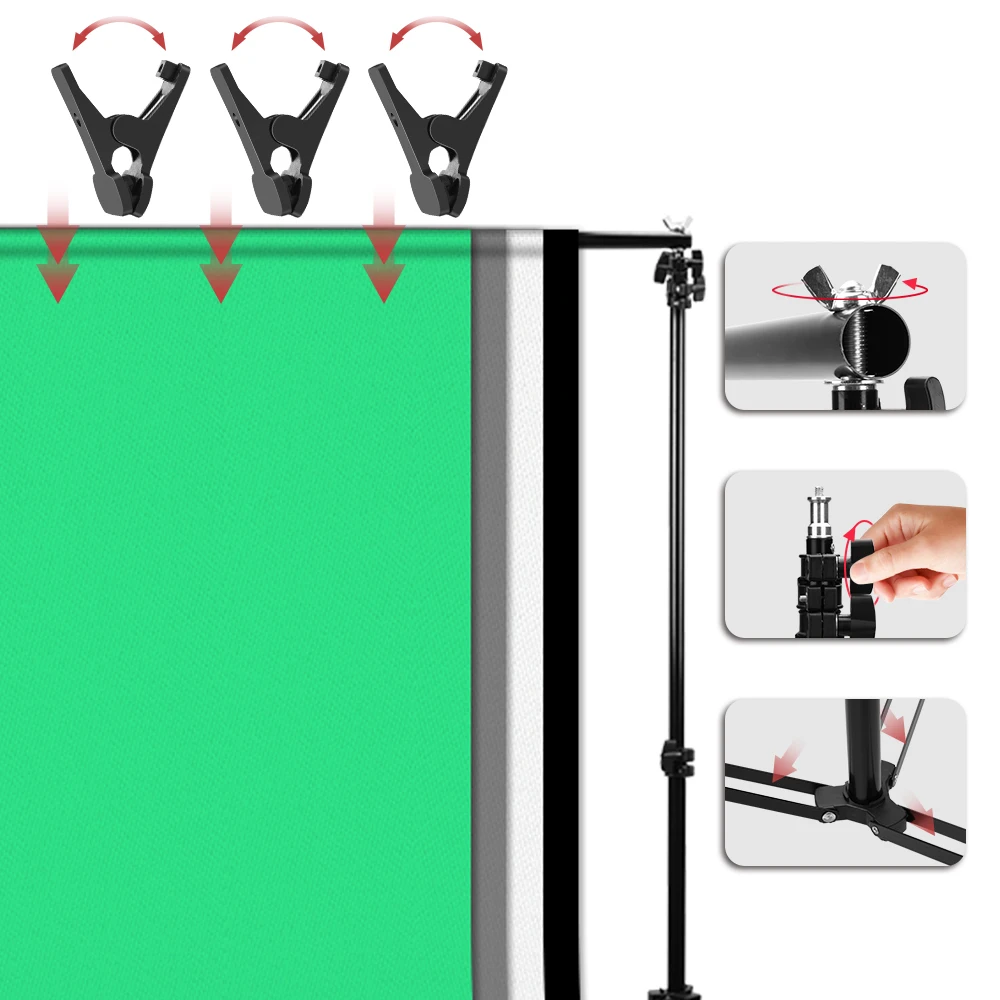 ZUOCHEN Photo Studio LED Light Softbox Lighting