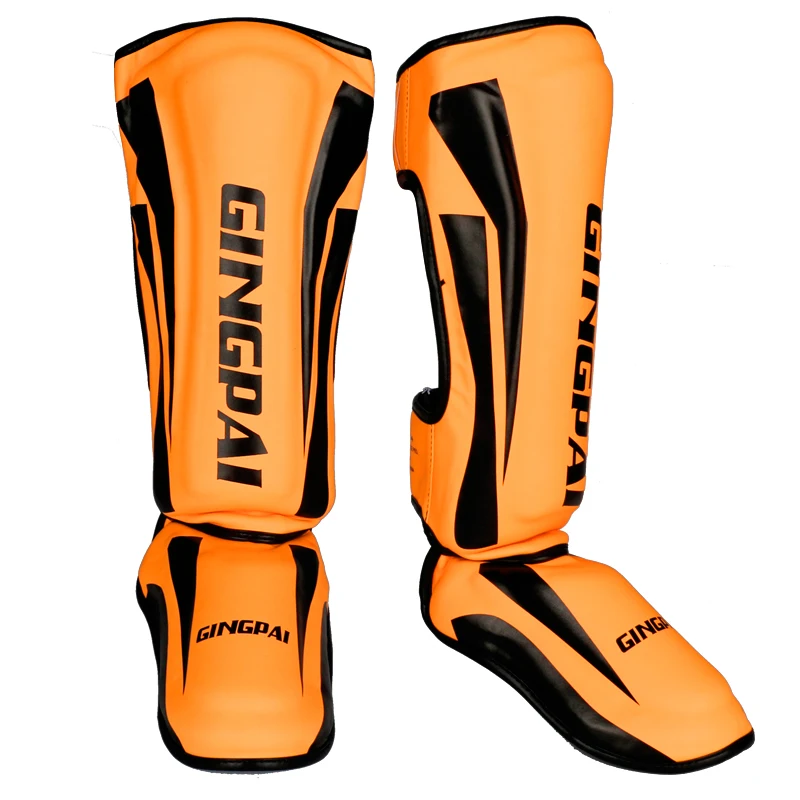 Профессиональные Грант боксерские Ticken Shinguards Greaves Instep MMA Муай Тай перчатки