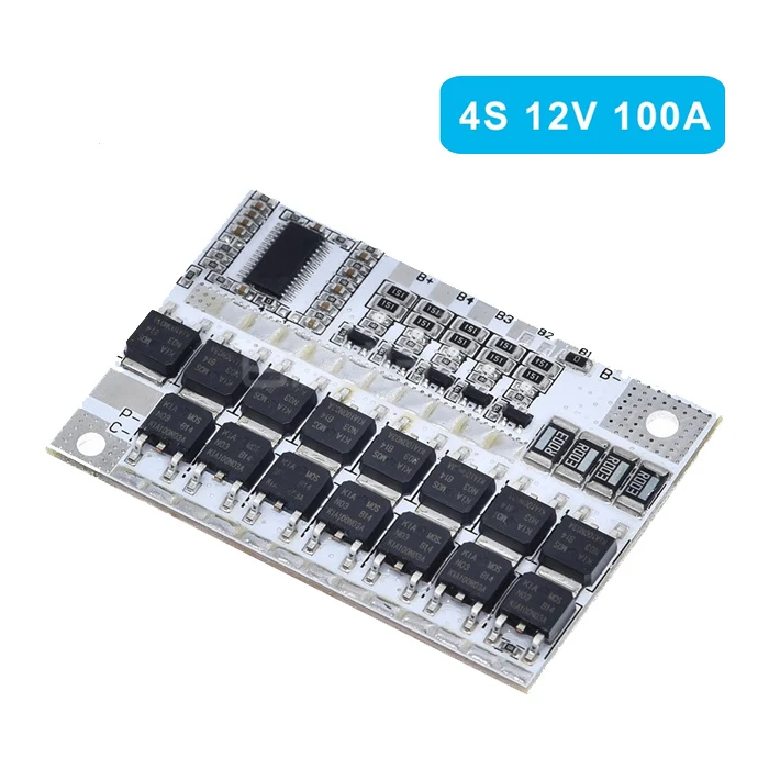 3S 4S 5S BMS 12V 21V 100A Защитная плата полимерная литиевая батарея железная фосфатная
