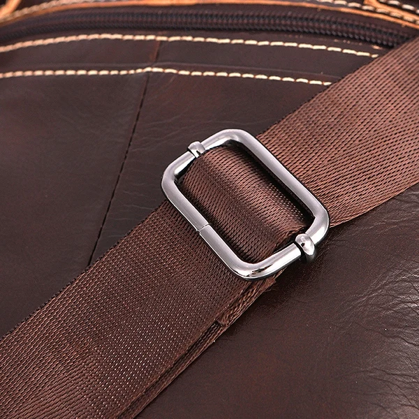 MVA Men's Bag Messenger Bag Men's Leather Shoulder Bag Men's Small Casual Messenger Bag for Ipad 703