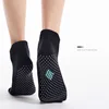 Non Slip Grip Yoga Socks Anti-Skid Slipper Barre Socks Sticky Socks for Yoga Pilates Barre Home Workout Sports 4