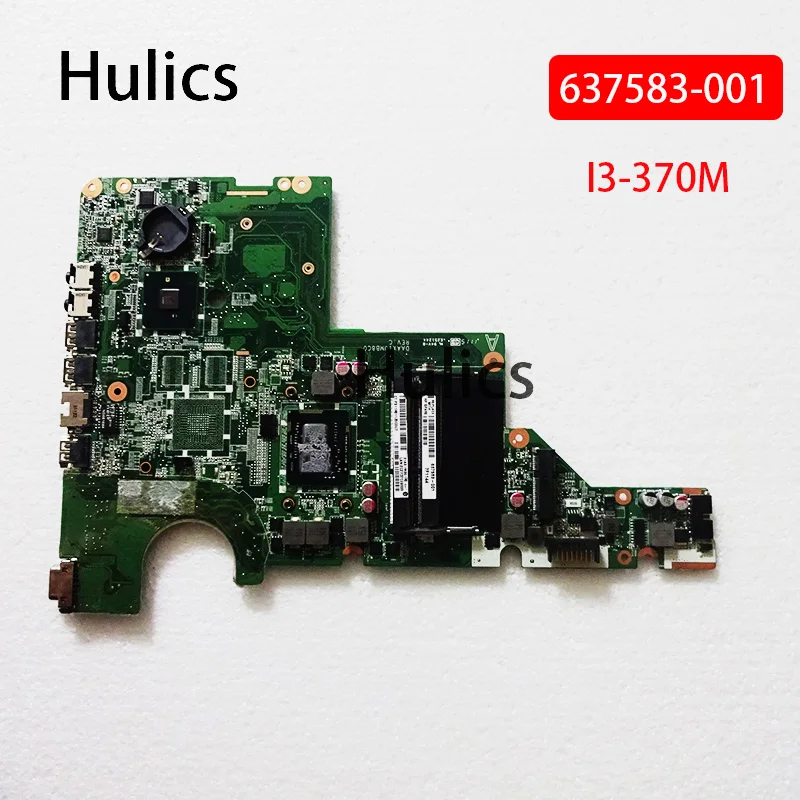 Hulics Оригинальный 637583-001 материнская плата для ноутбука Hp Pavilion G62 G42 i3-370m процессор