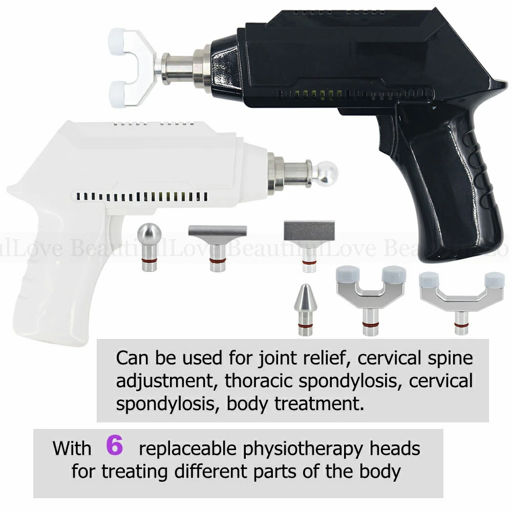 Electric Chiropractic Adjusting Tool Correction Spinal Activation Gun Spine Massage Therapy Body Relaxation Health Care Machine 3