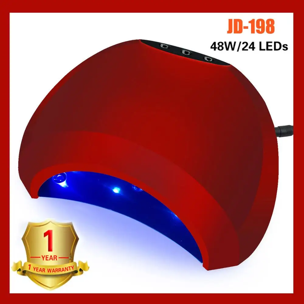 

Professional LED UV Lamp 48W Nail Dryer Polish Gel Dual Light Source Manicure Machine for Curing Nail Gel Art Salon Tool