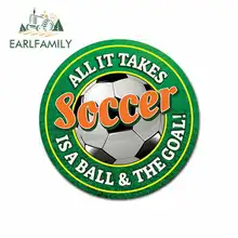 ^^Best Offers EARLFAMILY 13cm x 12.9cm for Soccer Circle Sign Car Sticker JDM Vinyl Air Conditioner RV VAN Fine Decal Car Accessories Graphics ^^Best Offers EARLFAMILY 13cm x 12.9cm for Soccer Circle Sign Car Sticker JDM Vinyl Air Conditioner RV VAN Fine Decal Car Accessories Graphics