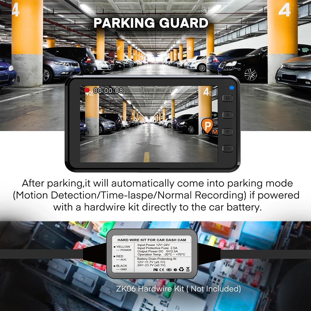 Видеорегистратор автомобильный Ruccess Full HD 1080P GPS CPL 3 0 дюйма|Видеорегистраторы| |