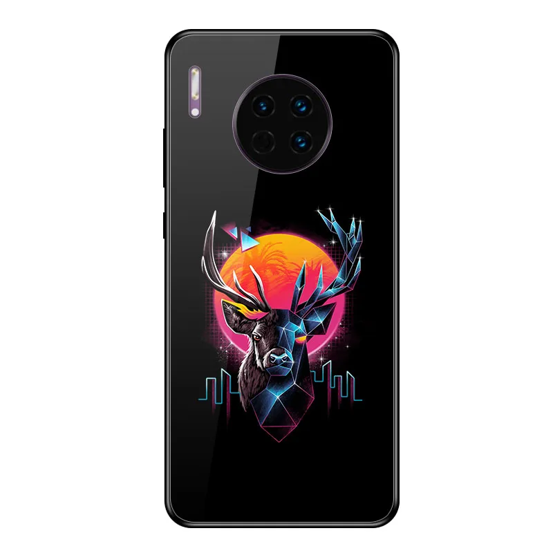 Geruide для huawei mate 30 Чехол, закаленное стекло mate 30 pro Чехол cubierta para Для huawei mate 30 Pro Чехол - Цвет: A010