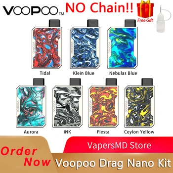 

Clearance VOOPOO DRAG Nano Pod Vape Kit 750mAh Battery & 1.0ml DRAG Nano Pod Cartridge E-Cig Vape Kit vs Drag 2/ Pal 2 Pro