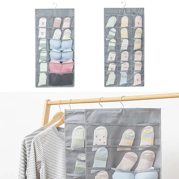 

30 Pocket Multi-Function Underwear Classification Storage Bag Door Wall Hanging Wardrobe Storage Bag Home Storage Large Capacity