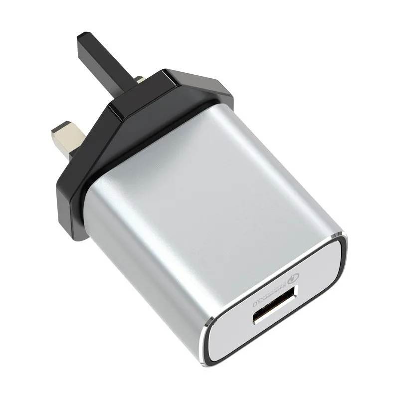 Высококачественное зарядное устройство 3 0 18 Вт QC 4 быстрое USB портативное для iPhone