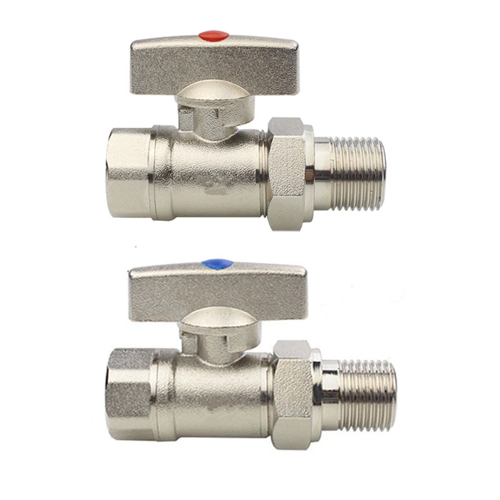Full Copper 4 points Large Flow Thickening Inner And Outer Wire Live Connection Ball Valve Heating Through Switch Ball Valve
