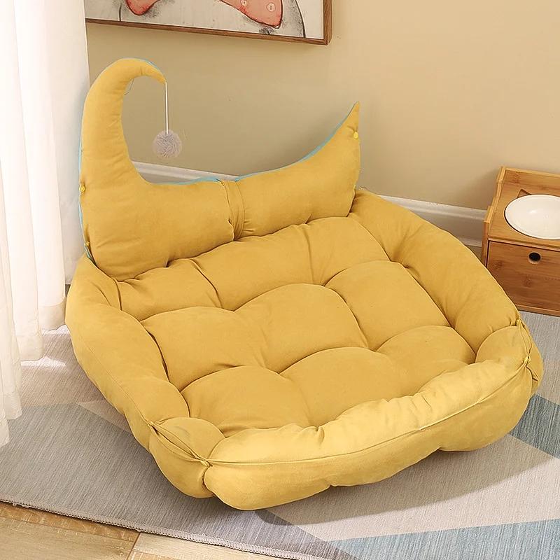

Cat's nest dog's nest tease cat play sleep one cat bed sofa all year round comfortable and breathable