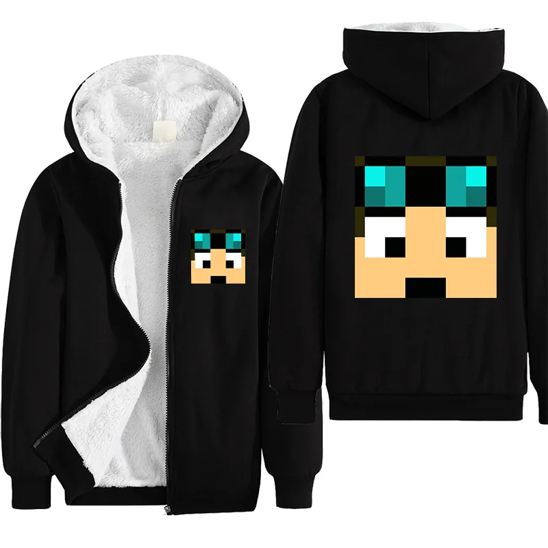 

minecrafted Wrestler Ninjago Children gta5 zipper legends Venom boys girls long-sleeved hooded clothing kids long coat