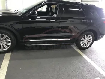 

NEW ARRIVAL side step Fit For Ford Explorer 2020 Platform Running Board Nerf Bar Aluminum Guard