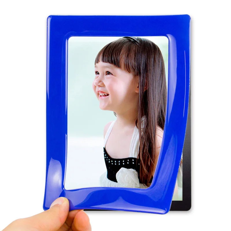 Магнитная фоторамка фотоальбом из ПВХ самоклеящаяся праздничная цветная