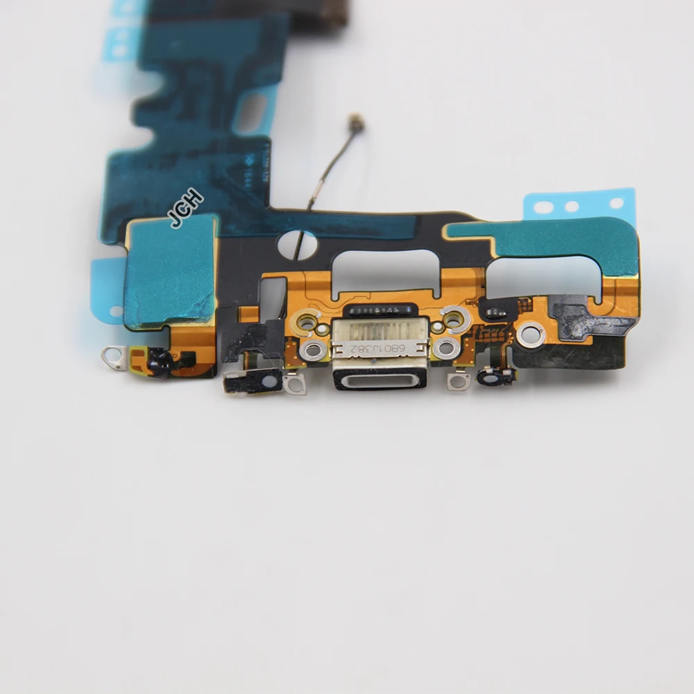 1 шт. usb-порт для зарядки док-станция разъем гибкий кабель+ микрофон+ аудио разъем для наушников запасная часть для iphone 7 гибкий кабель