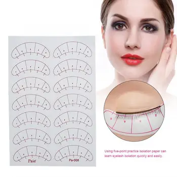 

Professional 12 Pcs Eyelash Makeup Practice Kit One Training Head Model False Eyelashes Extension Practice Kit Tool For Starter