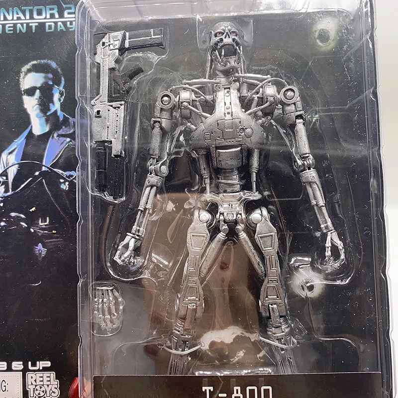 NECA Фигурка Терминатора T 800 1000 эндоскелет фигурка из ПВХ движущаяся Коллекционная