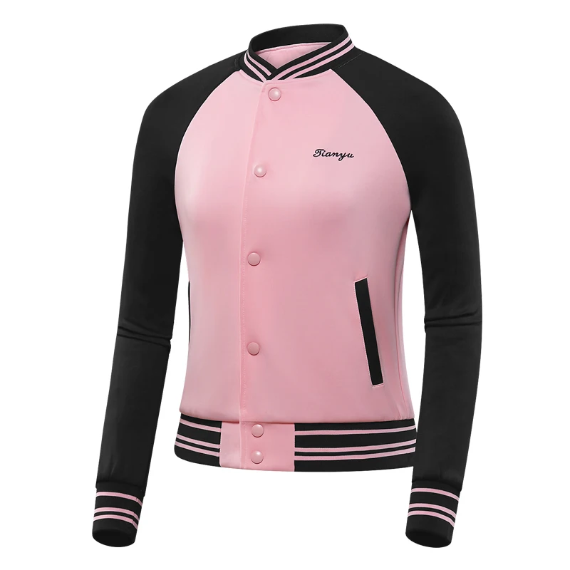 Новые осенние женские топы, тенниска, бейсбольная форма, куртка с длинными рукавами, одежда, Куртка Пилота
