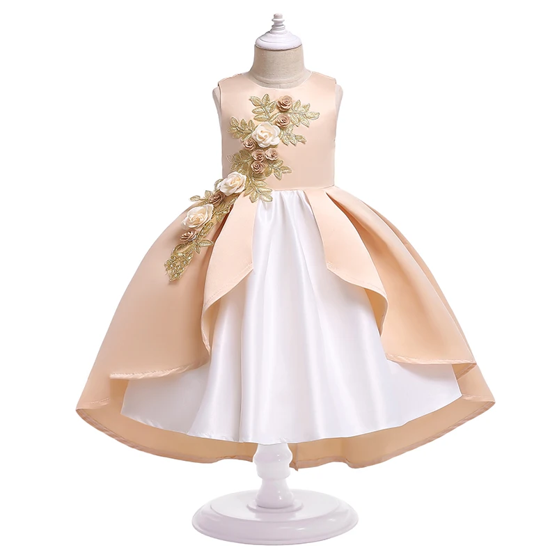 Вечернее платье для девочек, детские платья-пачки принцессы с вышивкой на Хэллоуин для маленьких девочек, Рождественская детская одежда