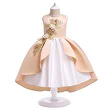 Вечернее платье для девочек, детские платья-пачки принцессы с вышивкой на Хэллоуин для маленьких девочек, Рождественская детская одежда