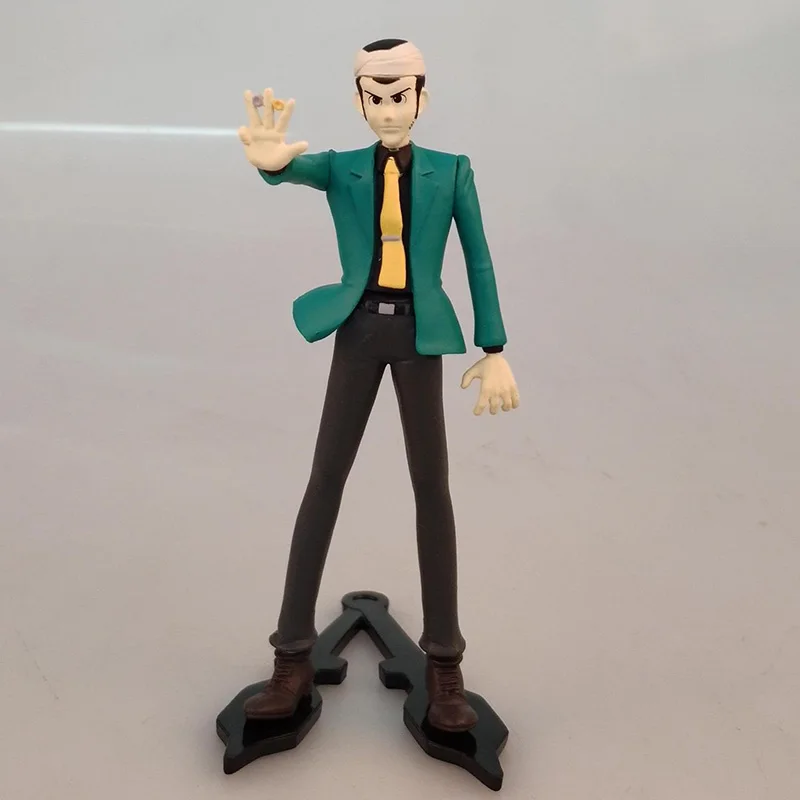 12cm Anime Lupin III Rupan Sansei Action Figure Jigen Daisuke The Third Toys PVC Collection Model Doll Gifts | Игрушки и хобби