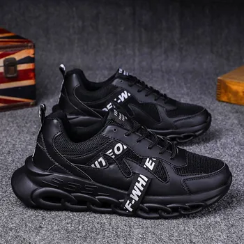 

Fashionable Men's Casual Shoes Microfiber Men's Flat Shoelace Breathable Classic Outdoor Shoes Breathable mesh sneakers Shipping