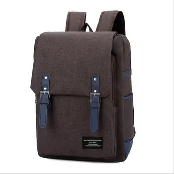 

2019 New High Quality Backpack Women Men Solid Backpack Versatile School Shoulder Backpack Free Shipping