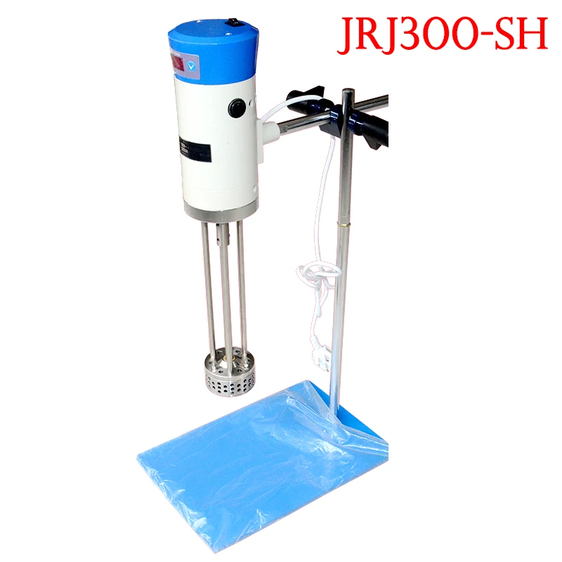 

1PC JRJ300-SH High-speed Shear Emulsification Homogenizer Digital Display Cosmetic Stirring Emulsifier Homogenizer Machine 220V