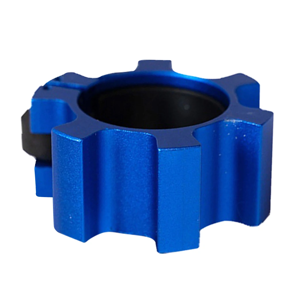 Solid Dumbbell Clamp Collars Barbell Spin Lock Gym Weight Bar Clip