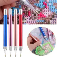 Stylo de perçage 5d à points lumineux Led I8m8, avec lumière unique, sans piles