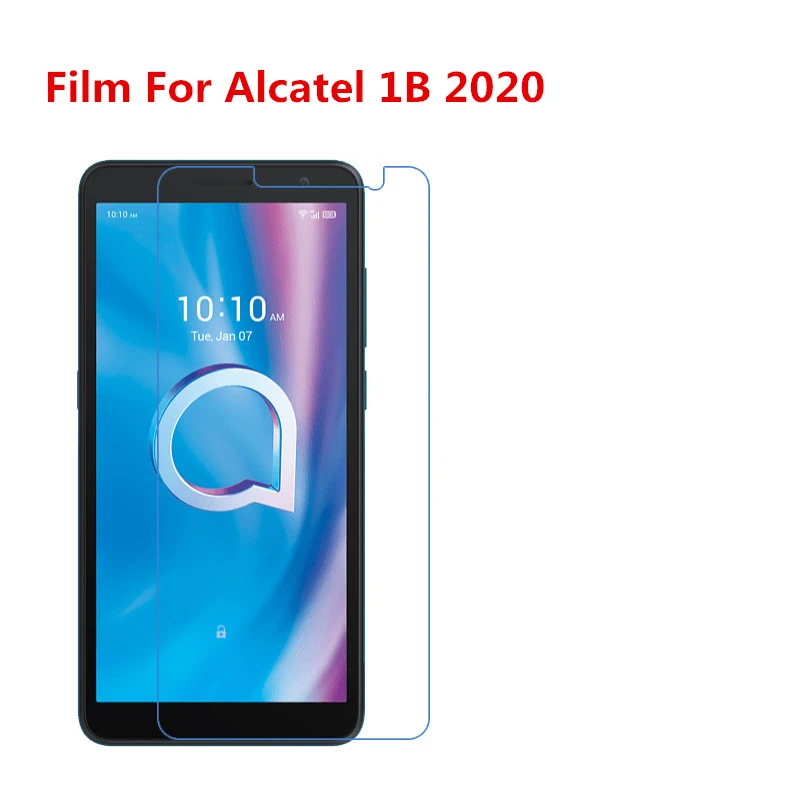 1/2/5/10 Pcs Ultra Thin Clear HD LCD Screen Protector Film With Cleaning Cloth For Alcatel 1B 2020. | Мобильные телефоны и